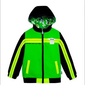 DISNEY Reversible Hooded Jacket for Kids Star Wars: The Mandalorian Size 7/8 yrs